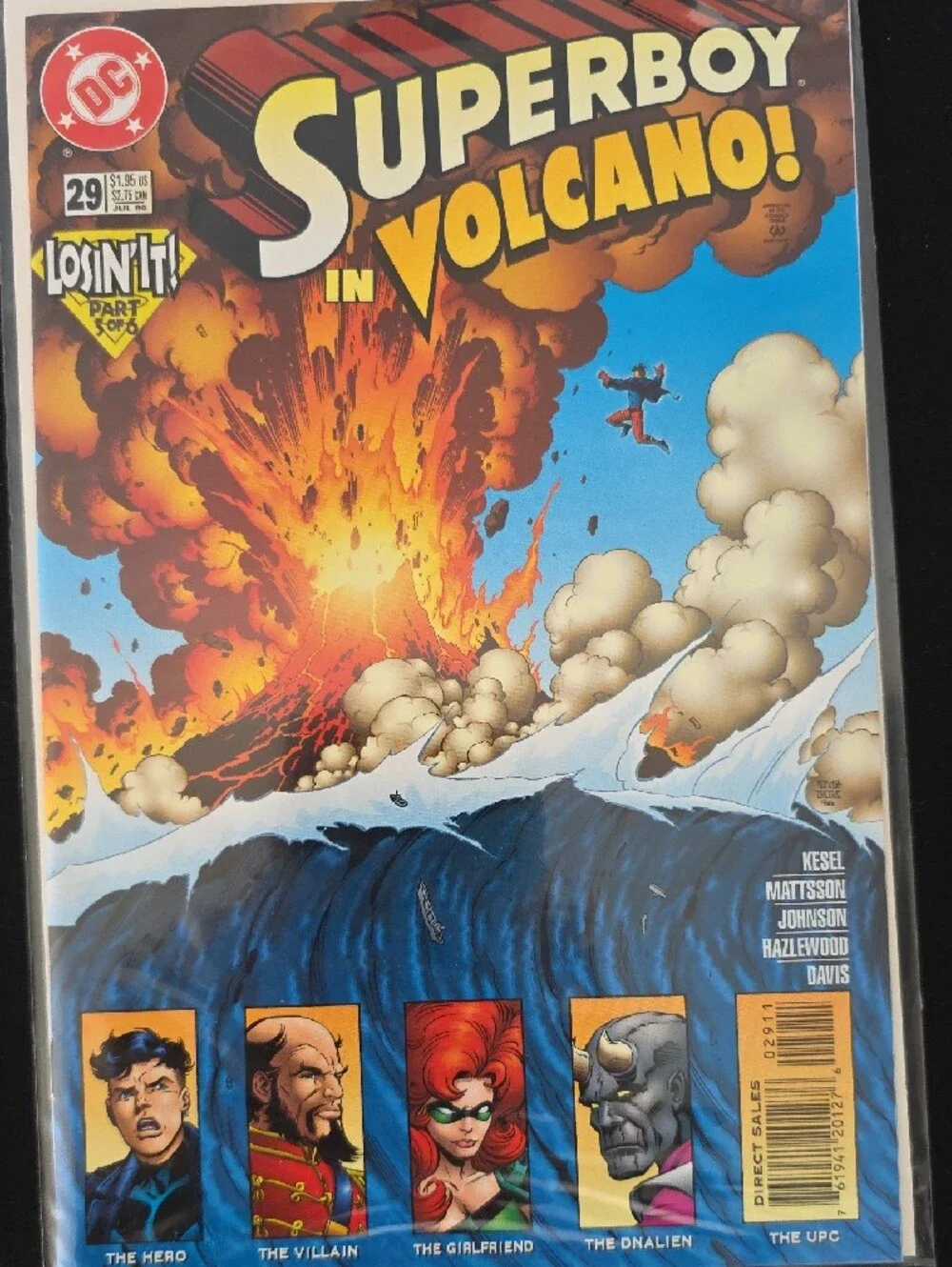 Superboy And Supergirl Dc Comic Set Of 5